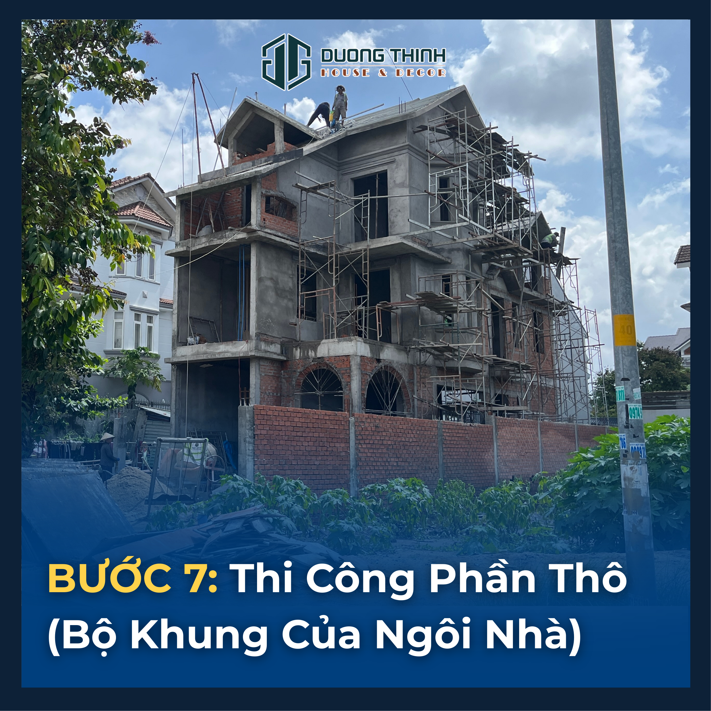 Quy trình xây nhà trọn gói A-Z gia chủ cần biết
