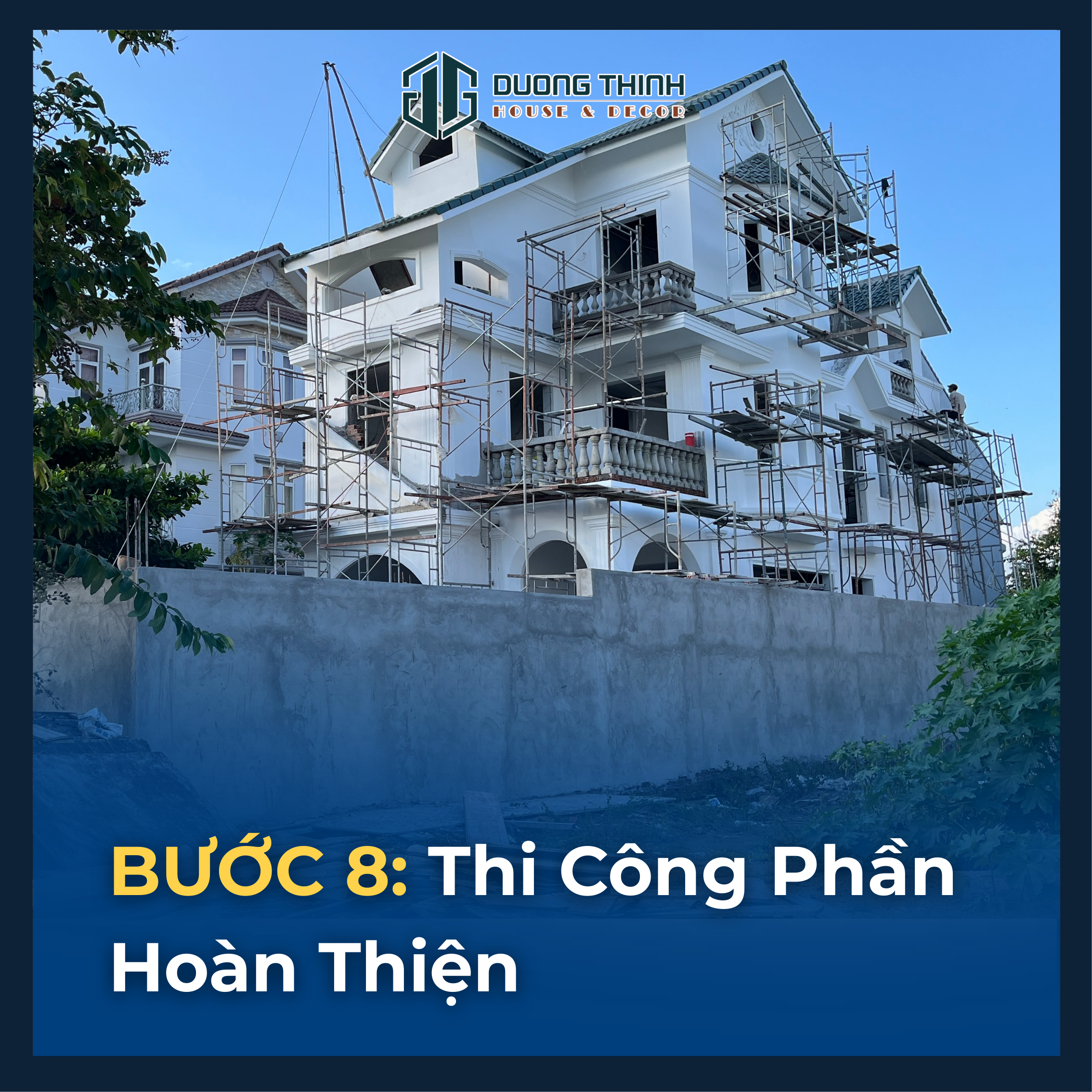 Quy trình xây nhà trọn gói A-Z gia chủ cần biết