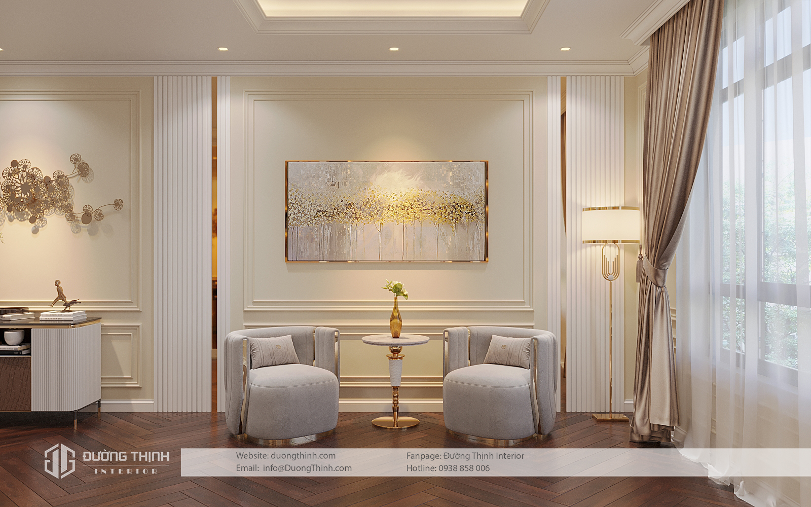 nội thất phong cách tân cổ điển