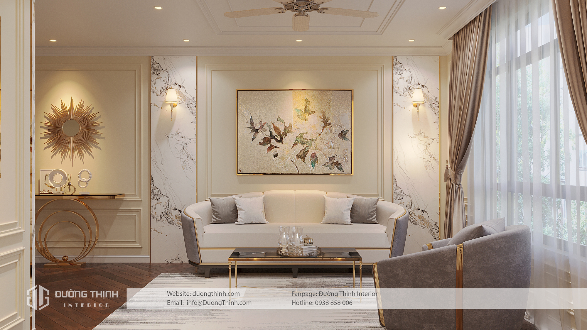 nội thất phong cách tân cổ điển