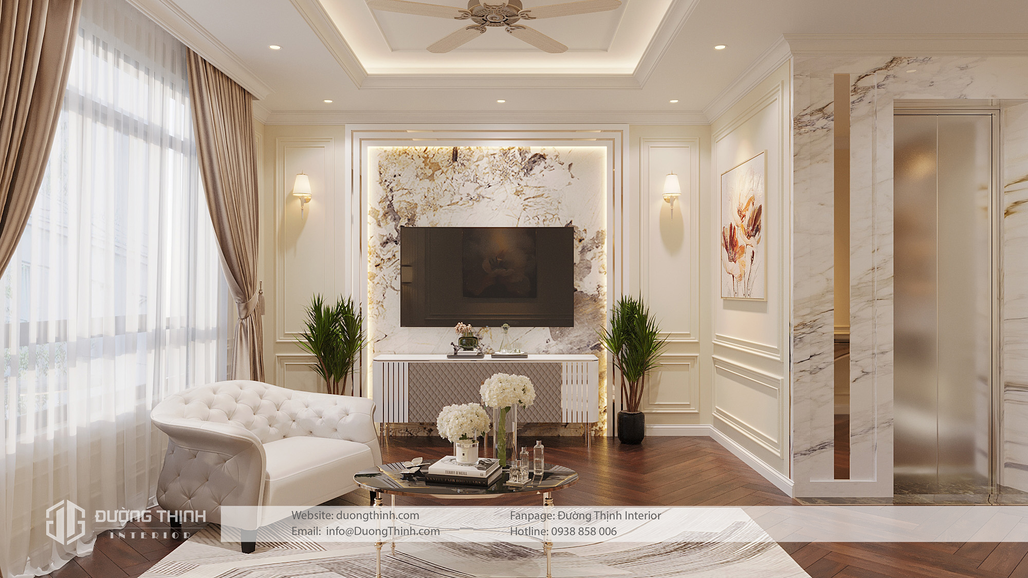 nội thất phong cách tân cổ điển