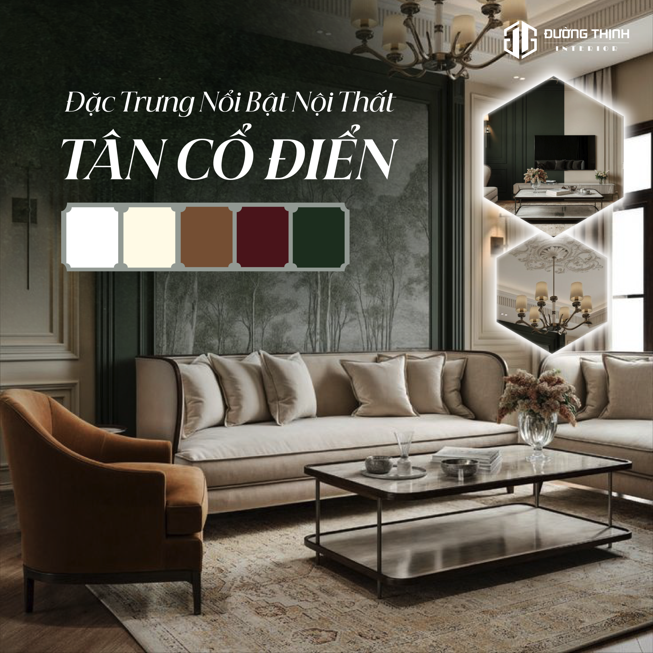 nội thất phong cách tân cổ điển